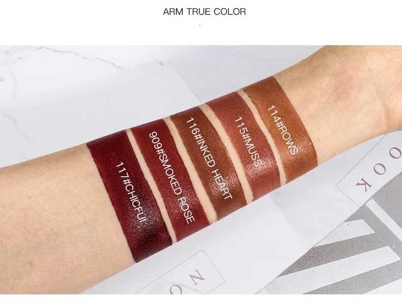 Waterproof Velvet Matte Lipstick NonFading Long Lasting Lip Color Smooth Creamy Makeup Gift for Women W251027