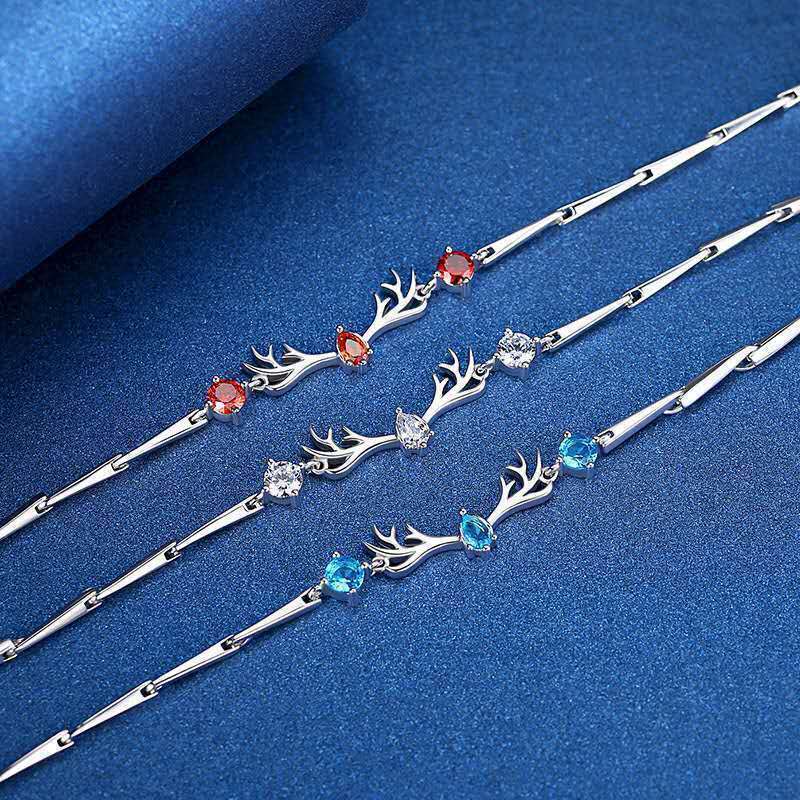 Yilu You Sier Bracelet Women, Ins Style Niche Design, Couple's Gift, Summer Festival Gift for Girlfriend, Hand Jewelry