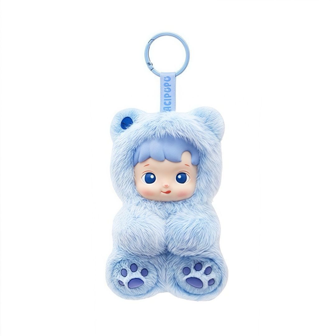 HACIPUPU Bear Gummy Series Vinyl Plush Hanging Blind Box, Cute Gift