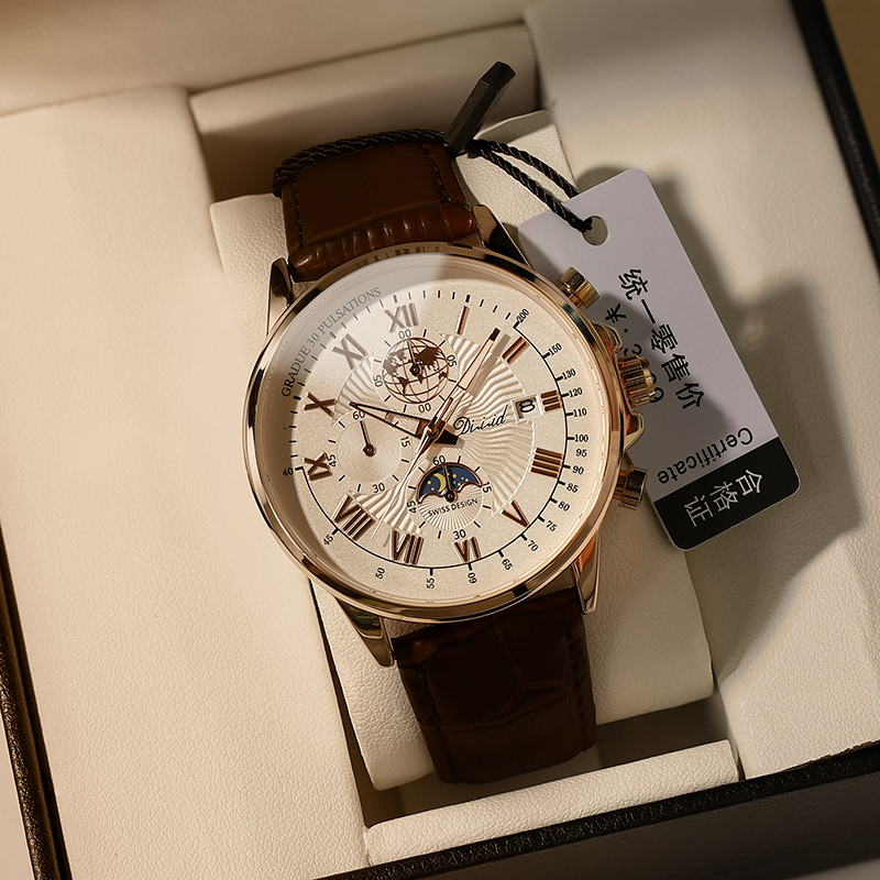 Designer Watch Earth Men's Swiss 2025 New Top Ten Mechanical Luxury Brand Men's Waterproof Luminous Quartz Watch