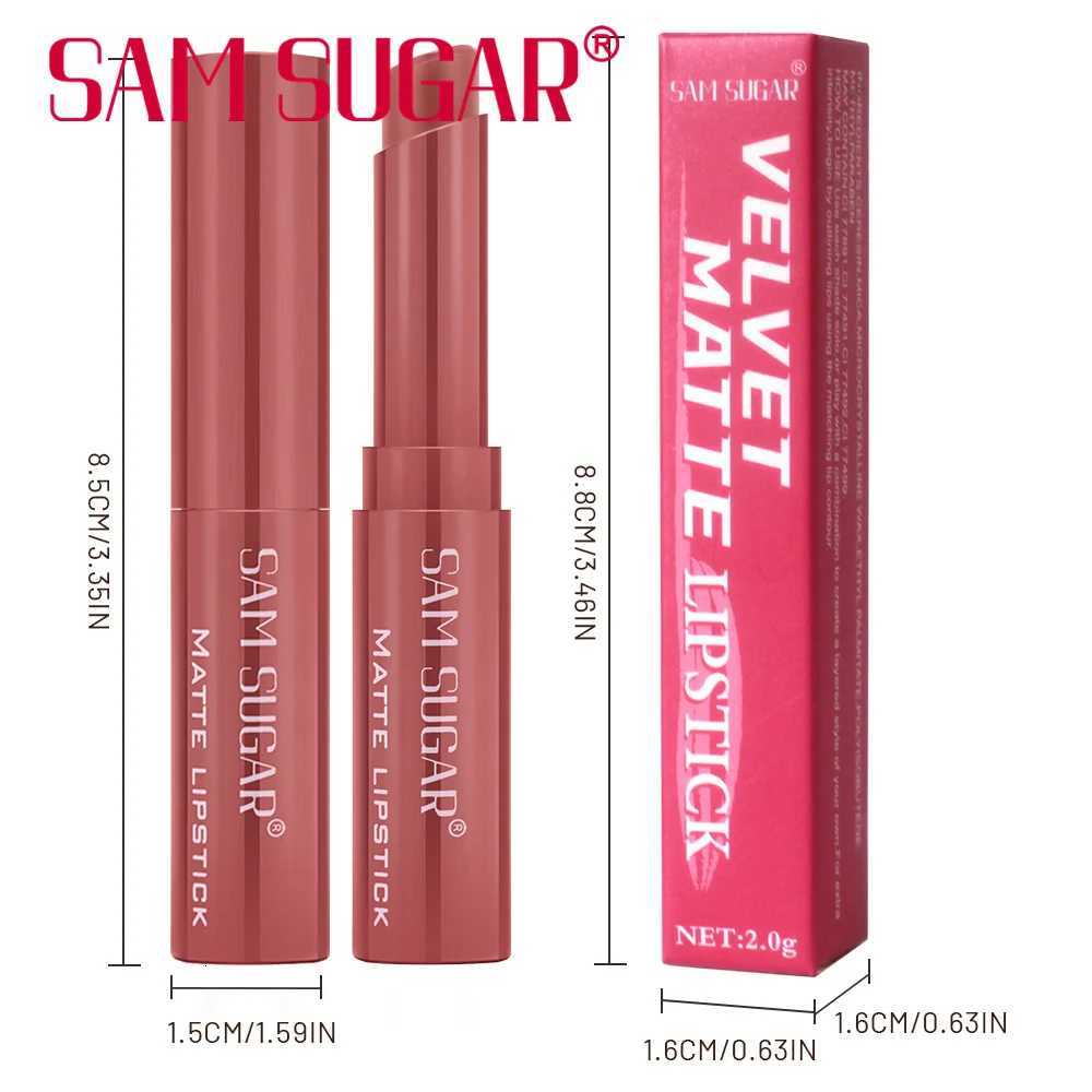 6Color Waterproof Lipstick Pen Velvet Matte LongLasting with Angled Rotating Design for Smooth Moisturized Lips W251027