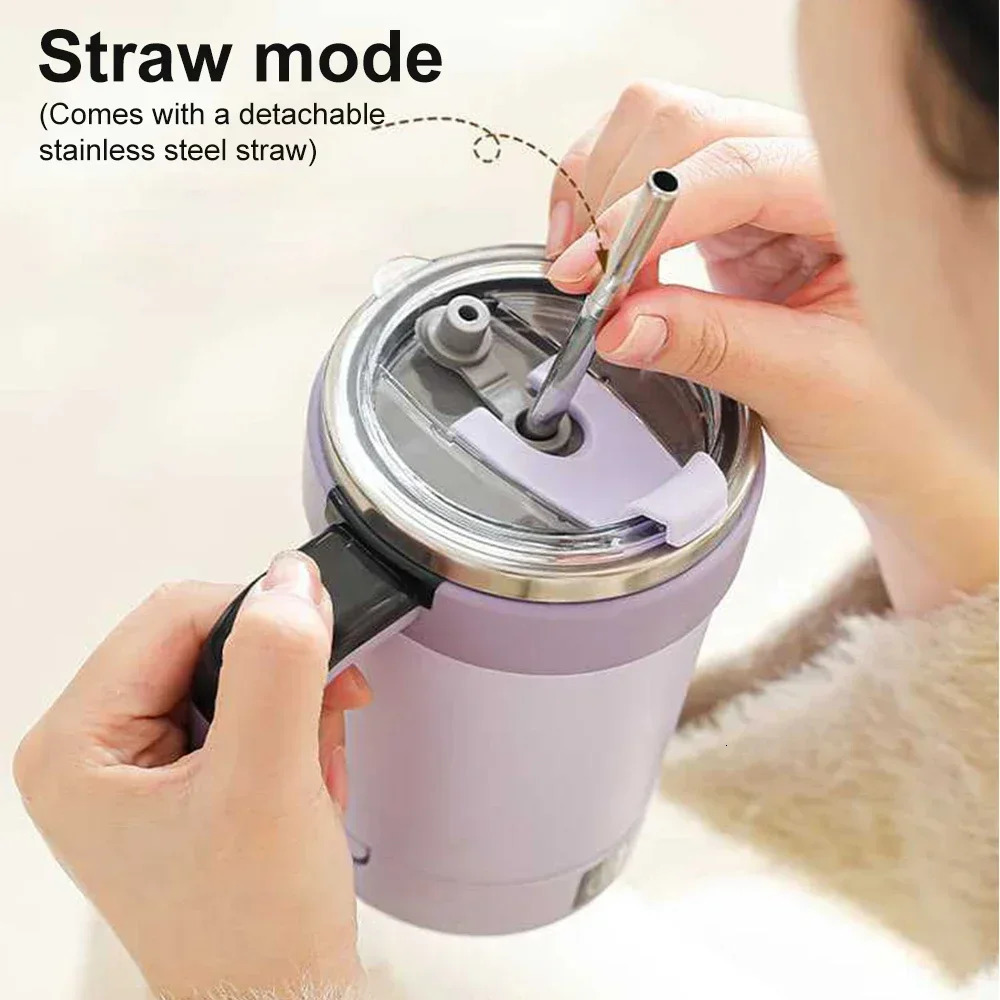USB Automatic Detachable Coffee Cup Intelligent Temperature Measuring Rechargeable Mug Warm Coaster Magnetic Stirring LIYI 251024