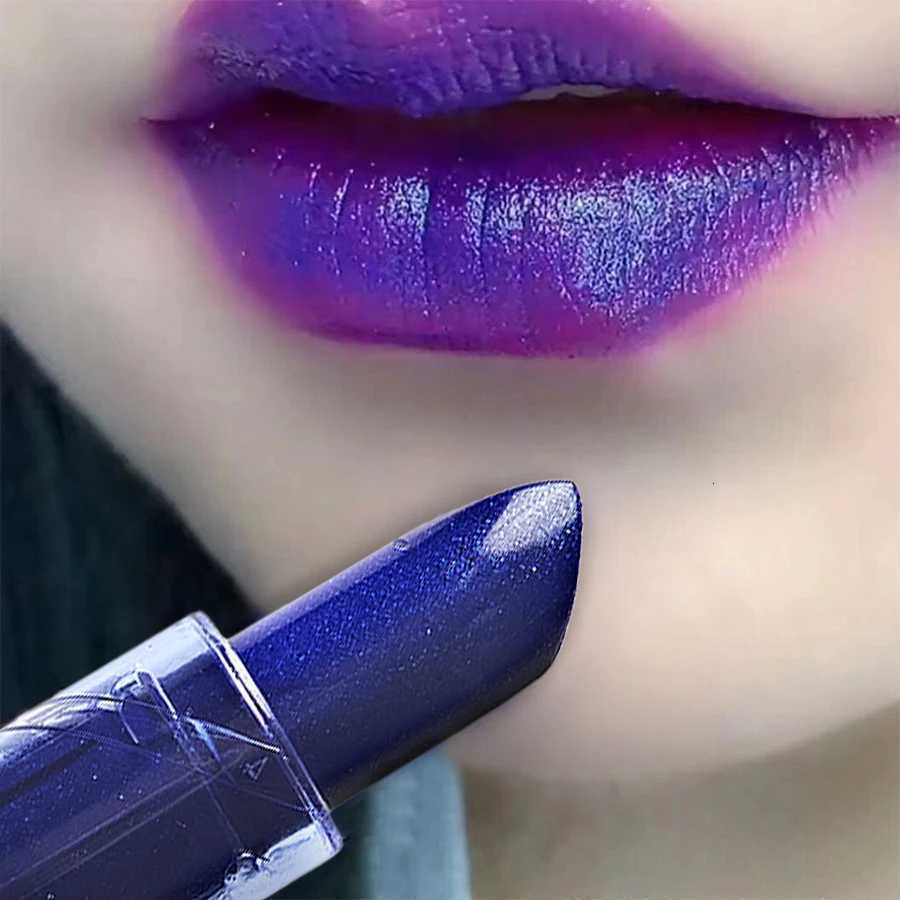 pc temperature color change rose lipstick waterproof female makeup sexy lip tint lip gloss cosmetics gifts profession lipstick W251027