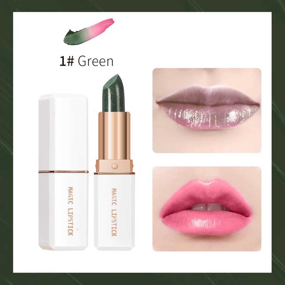Magic Lipstick Temperature Color Changing Lip Stain Gloss Moisturizing Long Lasting Waterproof Lip Balm 6Colors Women Lipstick W251027