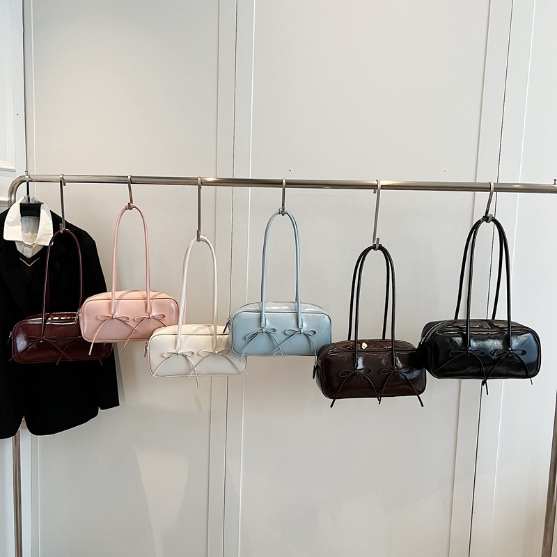 Free shipping designer bag Bowknot Underarm Bag for Women Versatile High-end Fashion Shoulder Bag Spring Summer New Handbag