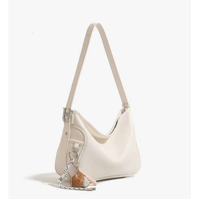 Handbags Genuine For Women Fashion Tassel Hobo Tote Bags Crossbody Plain Color Real Cowhide Leather Large Shopper Bag 251027