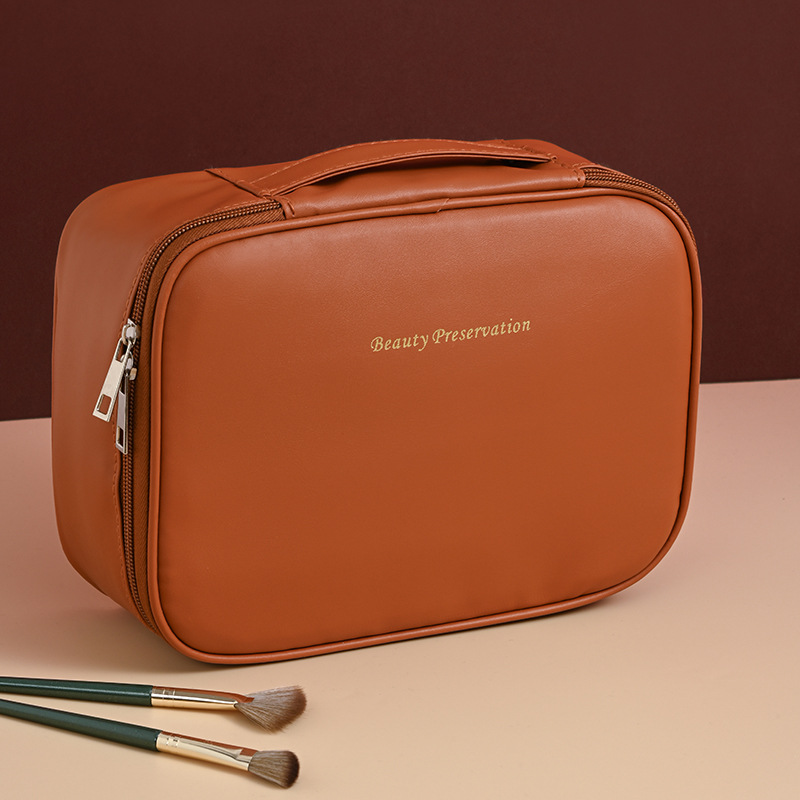 The Heart Disassembling Partition Cosmetic Bag Large Capacity Advanced Sense Multi-Function Cosmetic Wash Storage Bag