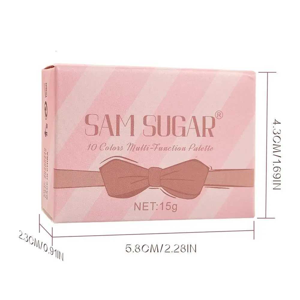 Portable Mini Eyeshadow Palette Rich Color Highlighter Blush Contour Waterproof Long Lasting Makeup TrayXJ251027