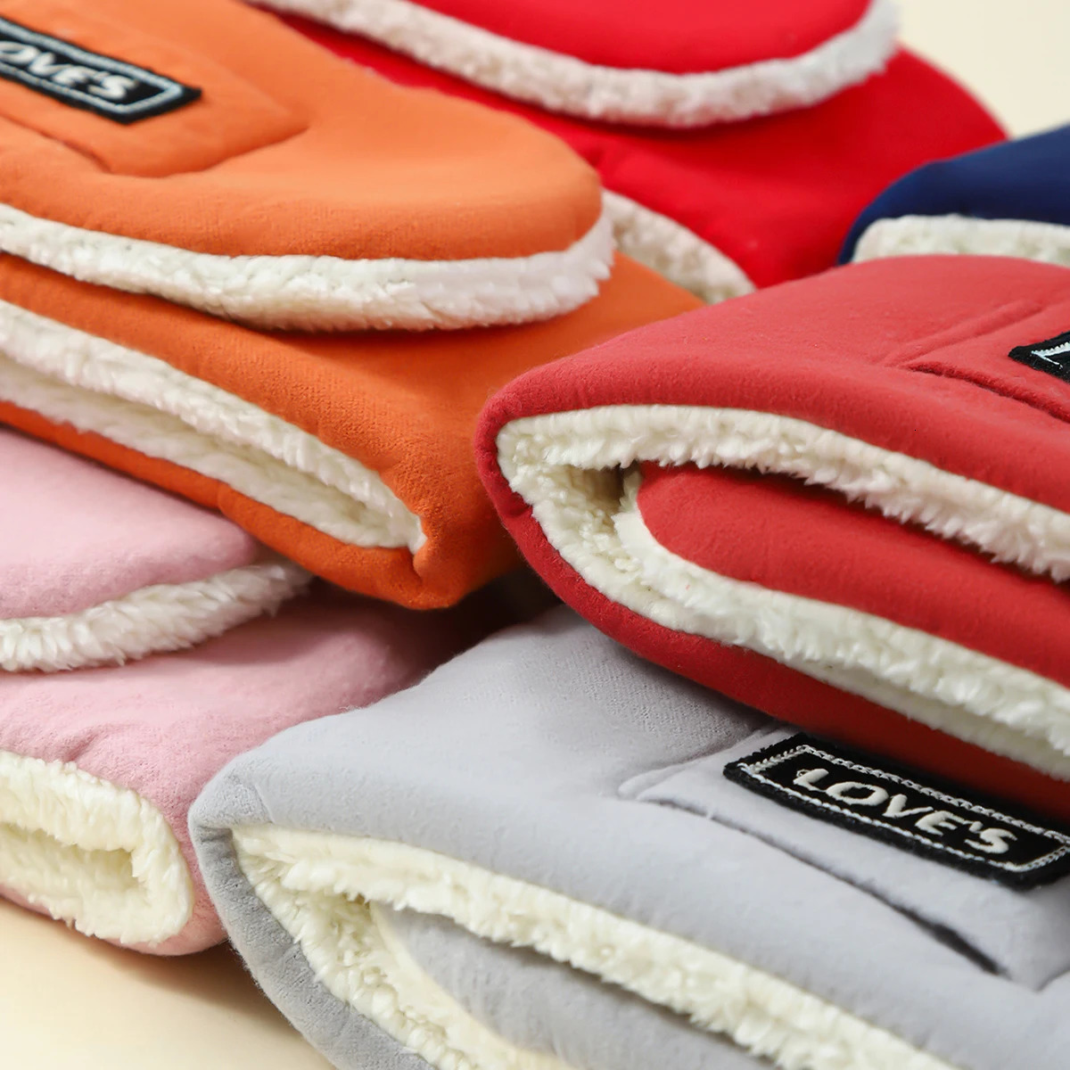 Alphabet Baby Scarf Winter Plush Cross Scarves For Kids Boys Girls Warm Neckerchief 251027