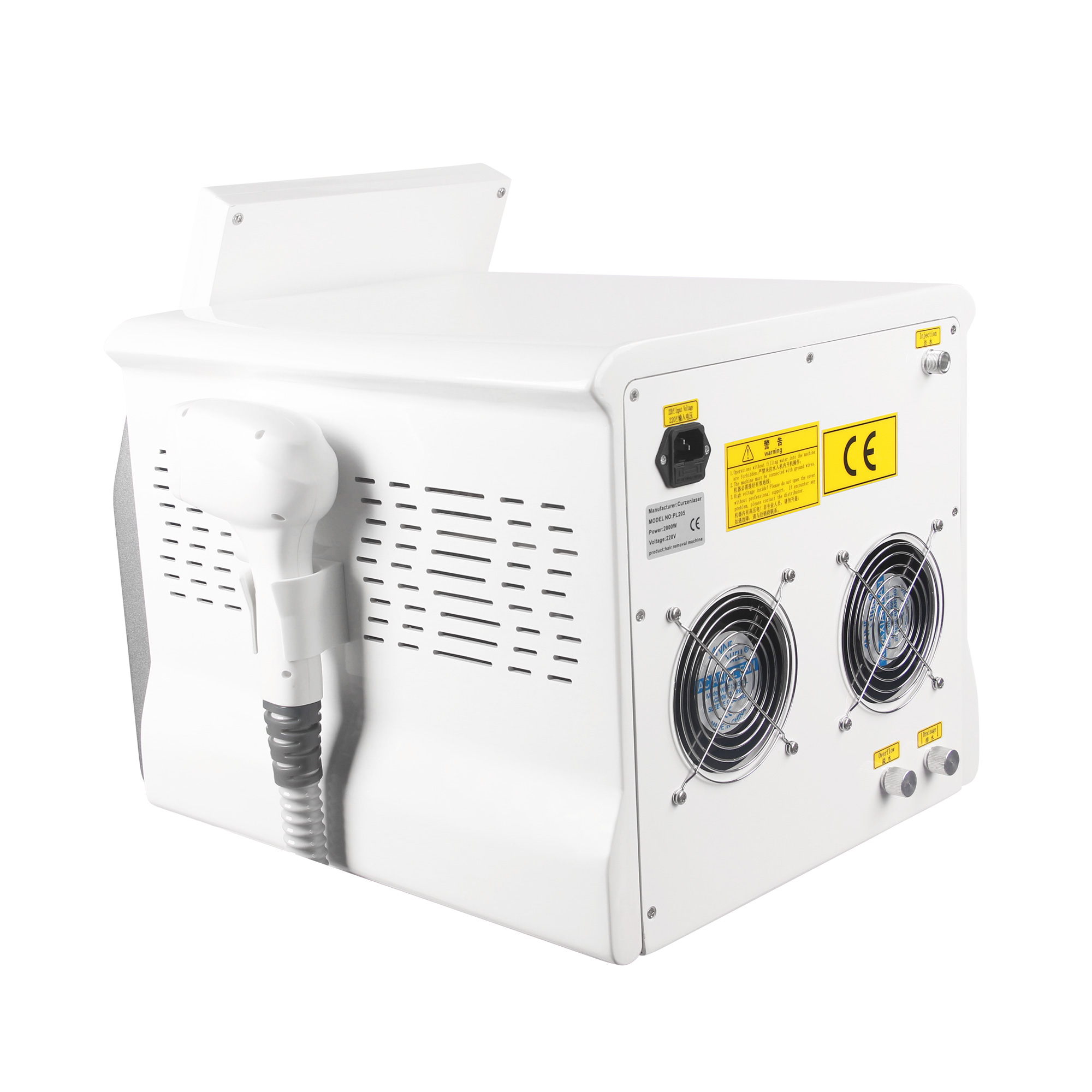 Diode Laser Hair Removal Machine 808nm Laser 3 Wavelengths Alexandrit Permanent Painless Physical Underarm Body Care Depilation Equipment Water-cooled