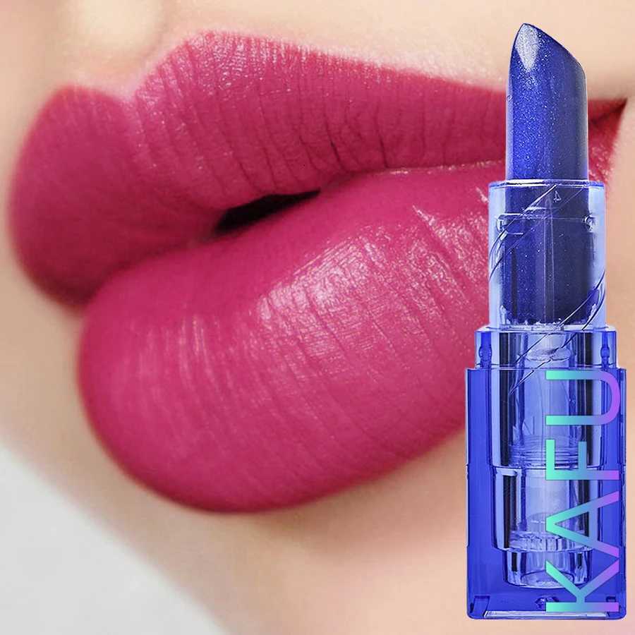 pc temperature color change rose lipstick waterproof female makeup sexy lip tint lip gloss cosmetics gifts profession lipstick W251027