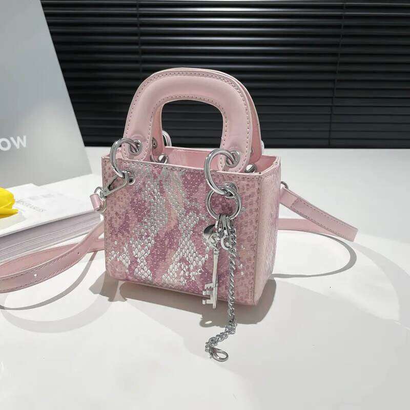 Designer Bag Luxury Bag Fashion Classic Women's Mini Handbag Small Square Designed Brand Shoulder Serpentine Vacation Crossbody Bag