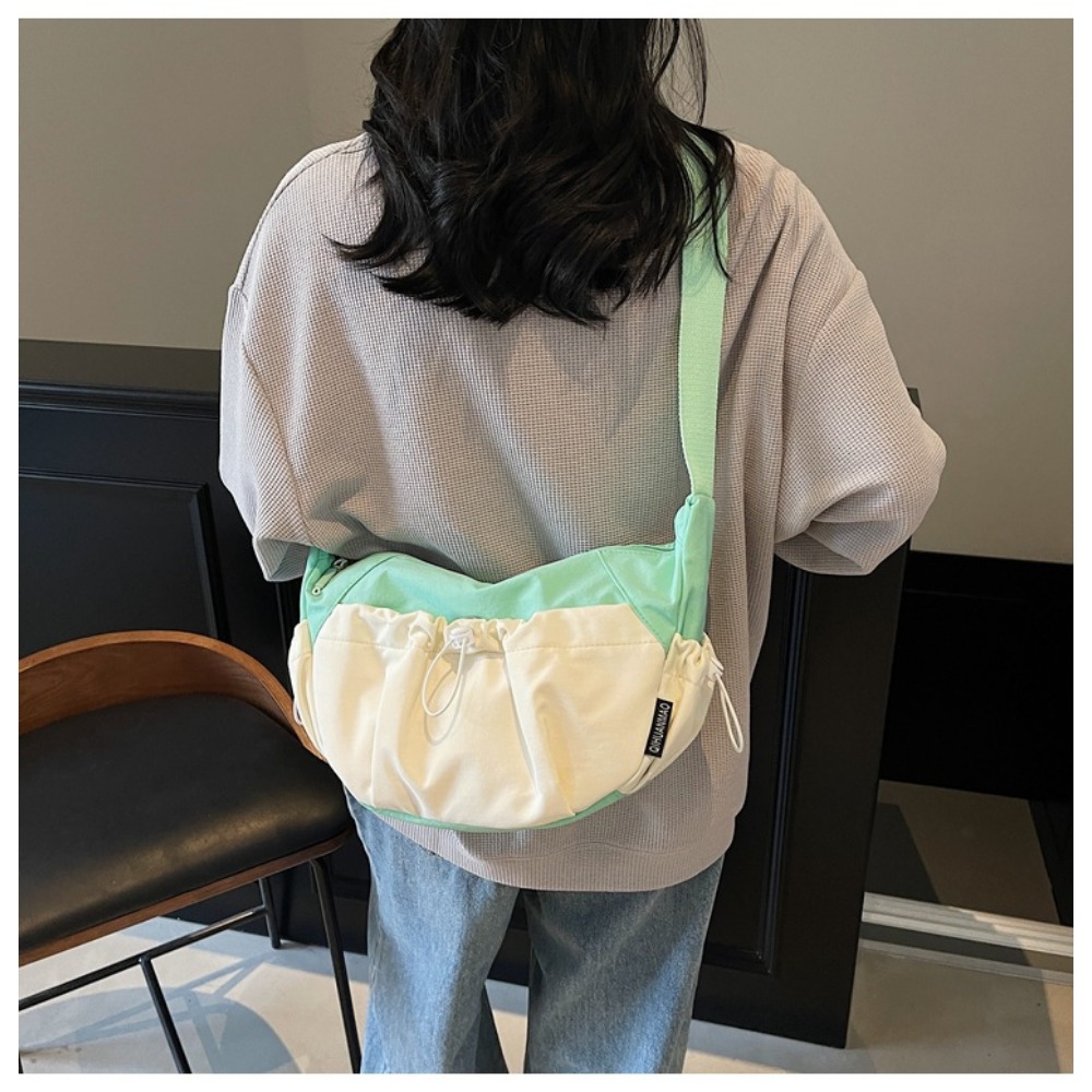 Easy-Carry Lightweight Ladys Tote Stylish Cotton Fabric Shoulder Satchel