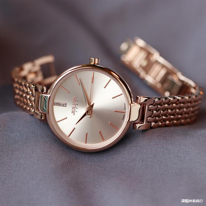 Designer Watch New Steel Strap Women's Luxury Korean Style Bracelet Watch Fashion Electronic Quartz Watch