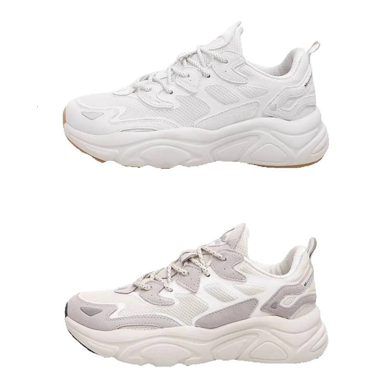 Mirinda Women's Shoes Summer Breathable Dad Shoes Men's Height-Increasing Thick-Soled Mesh Genuine Leather Sneakers Women's Lightweight