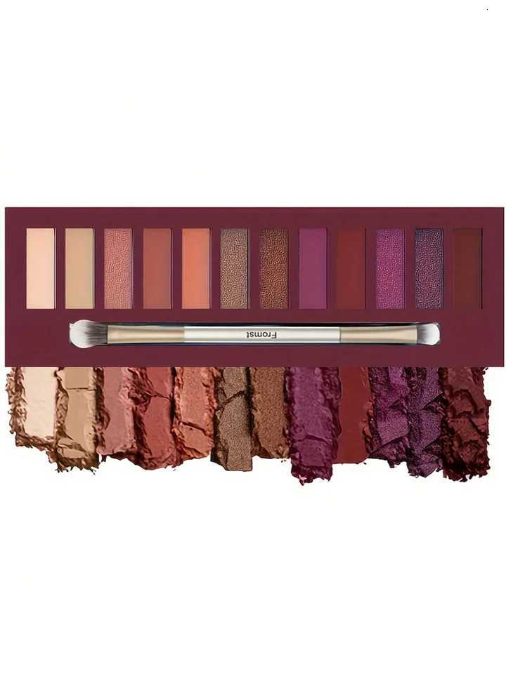 12 Colors Heat Eyeshadow Palette a Perfect Halloween Makeup Gift for Your Best Friend and PartnerXJ251027