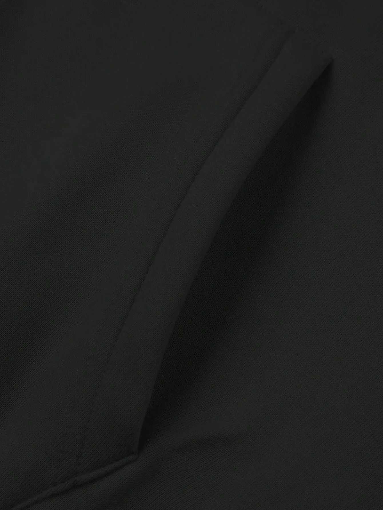 Mens hoodie with number print Casual street hoodie fashionable Error 404 Human Not Found sweatshirt W251027