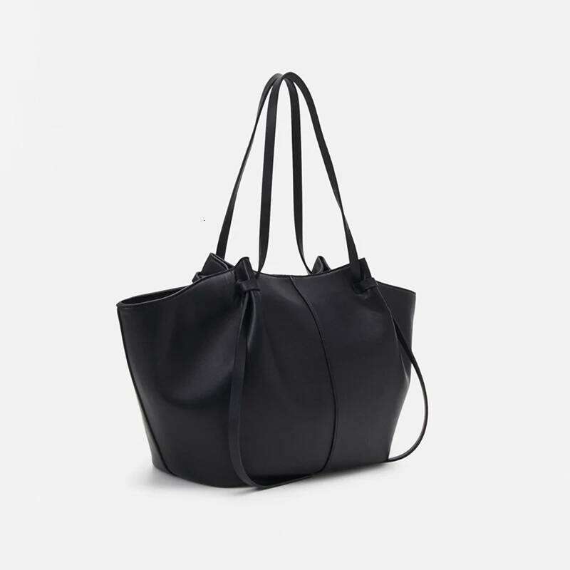 2025 Retro Women's PU Leather Wing Fashionable Casual Tote Bag, Handheld Shoulder Bag