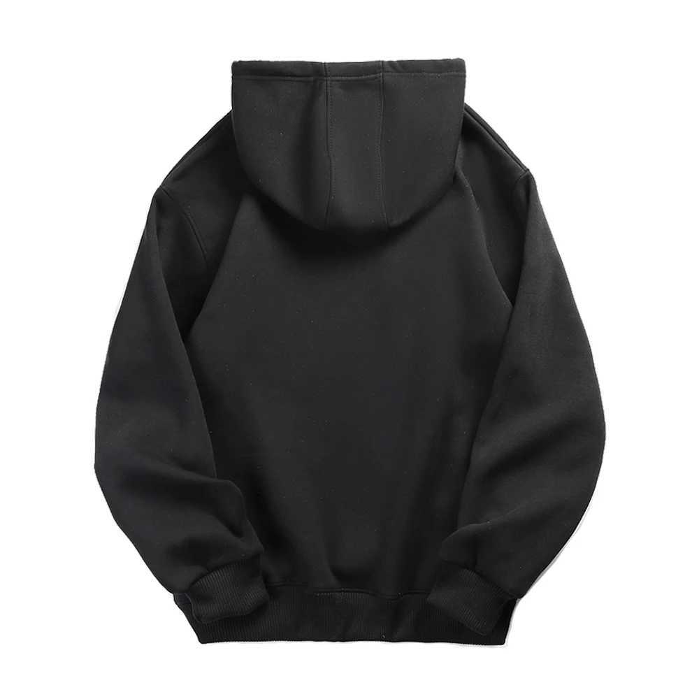 Men Hoodies Women Pullover Spring Autumn Casual Hoodie Sweatshirts Solid Color Hoodies Oversize Black Sweatshirt For Male W251027