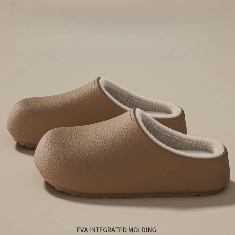 Autumn Winter New Style Indoor Home Use Slippers for Women Thick Sole Maternity Cotton Shoes Warm Feet Waterproof