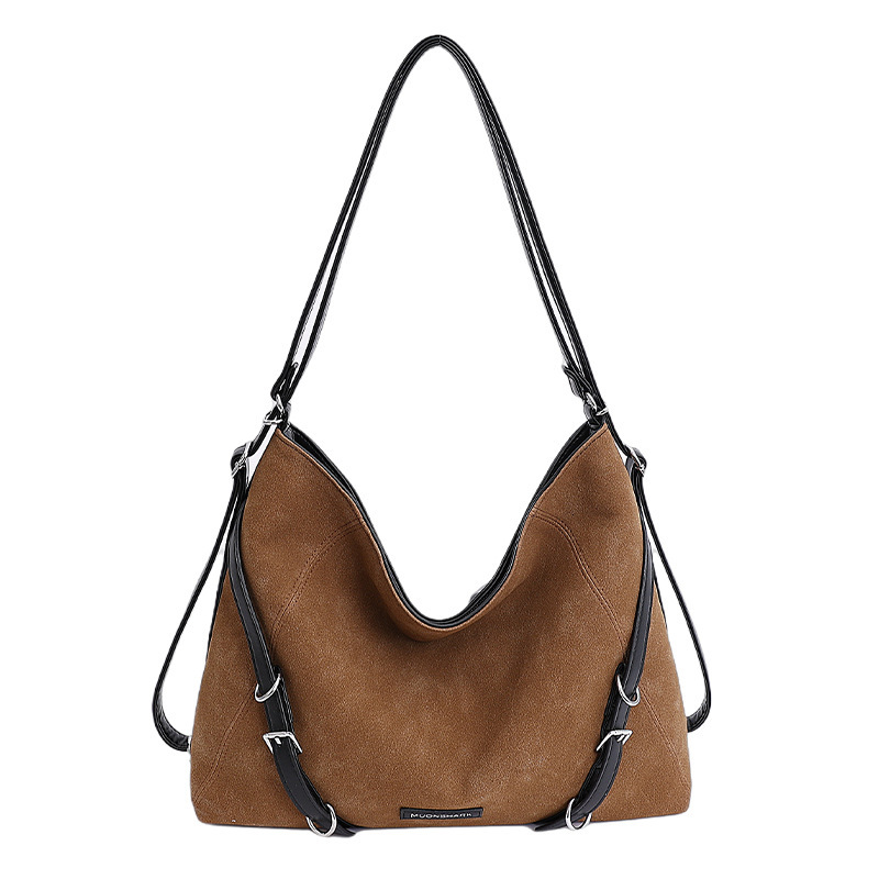 Free shipping designer bag Suede Bag for Women Large Capacity New Autumn and Winter Casual Single Shoulder Crossbody Commuter Tote Bag Double Shoulder