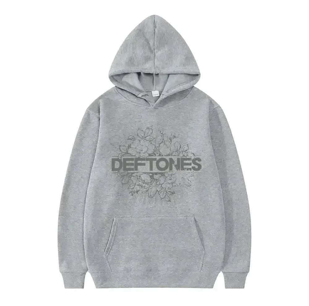 New Deftones Fashion Prevalent Print Hooded Men Women Plus Size Hoodies Retro Punk Sweatshirt Unisex Personality Streetwear W251027