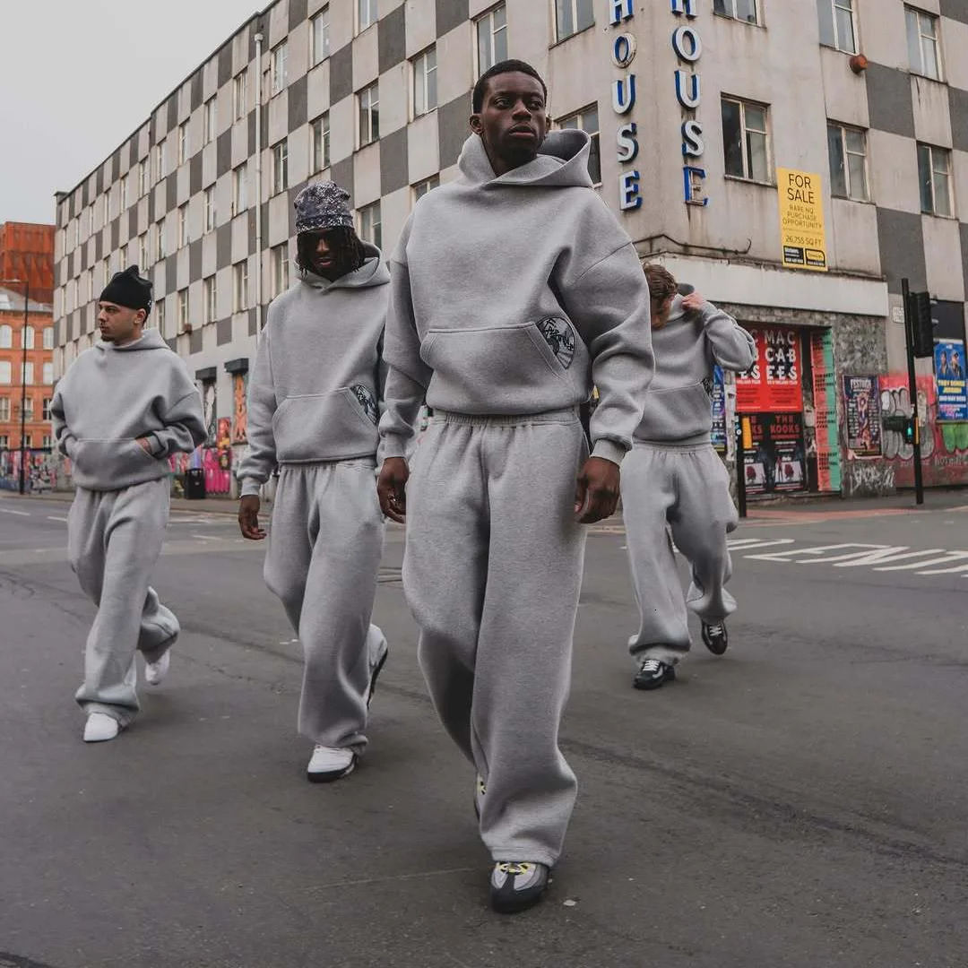 Fashionable Street Style Embroidered Sweatpants Autumn Winter Casual Pants Versatile Personality Couples Pan 251027