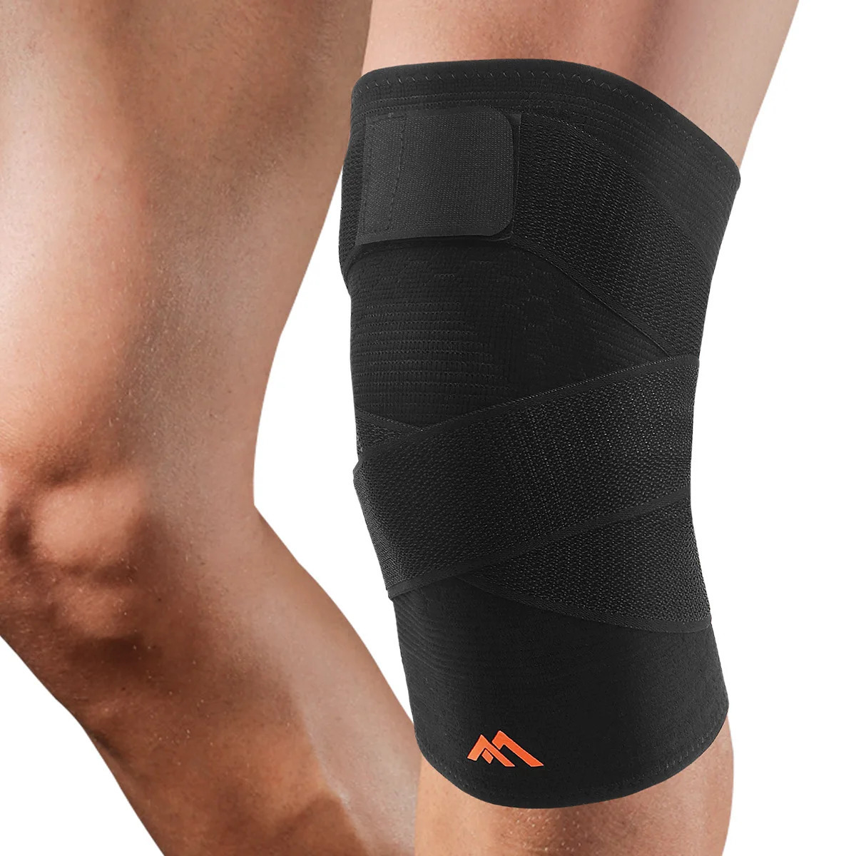 Fitness Knee Wraps Knee Pads for Gym Fitness Bench Press Deadlift Weightlifting Crossfit Sports Knee Sleeve Joint Protector 251023