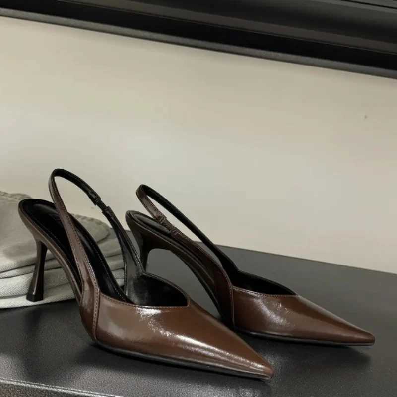 High Heeled Sandals Women Pointed Toe Elegant Shoes Sexy Fi Pumps 2025 New Luxury Designer Brand Dress Zapatillas De MujerXJ251027
