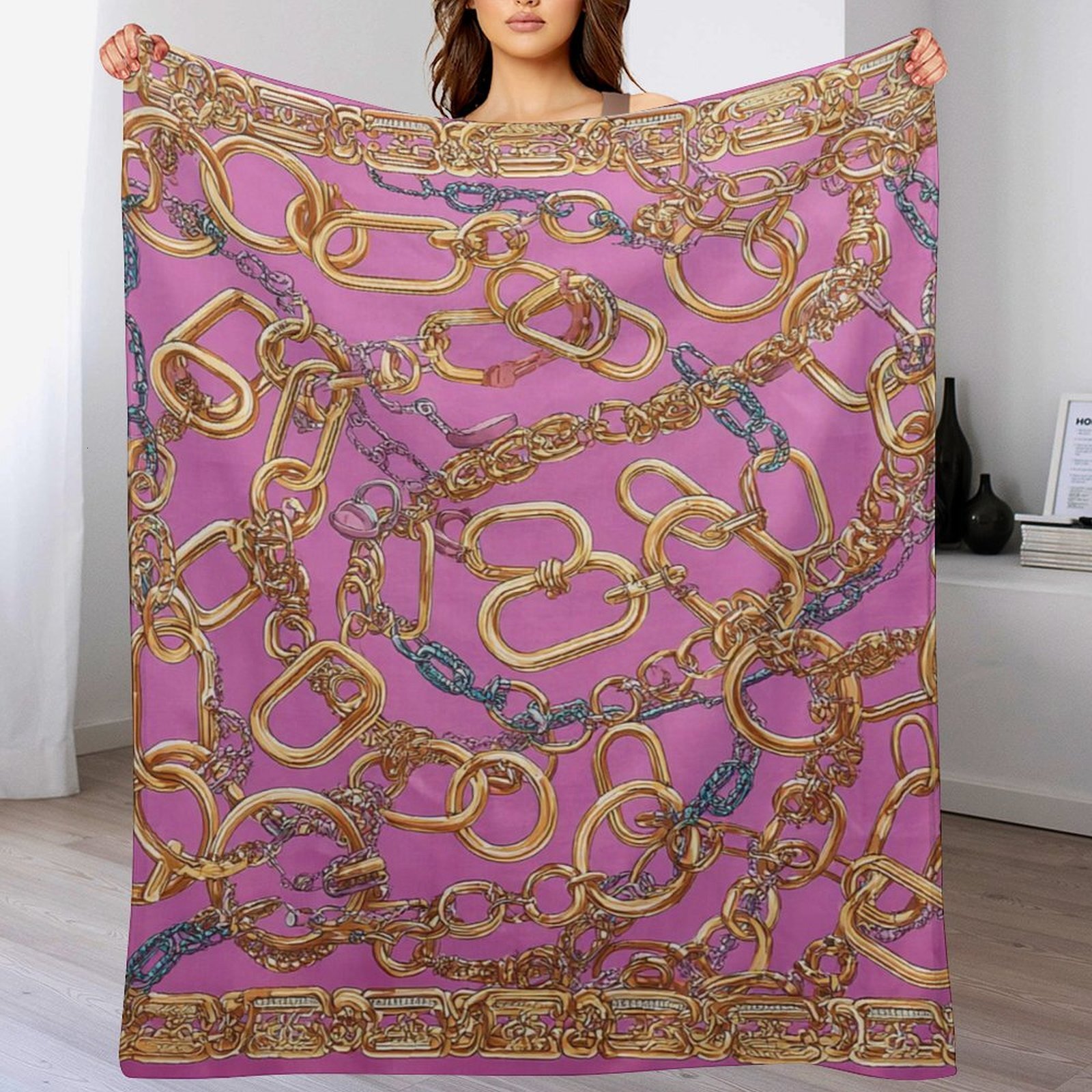 Custom H Designer Horse blanket blanket throw cashmere vibration blanket copert Home Travel Throw Summer Air Conditioner Beach home bedding blankets t