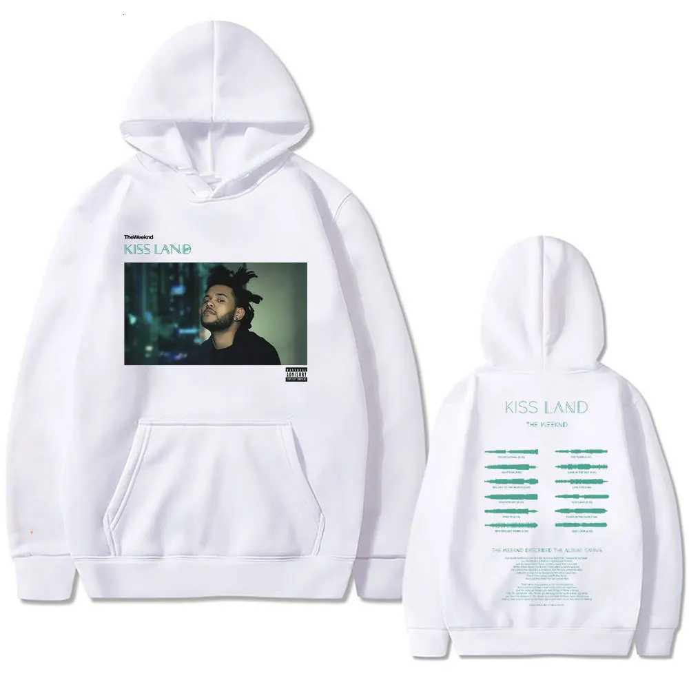 Weeknd Kiss Land Double Sided print mens Autumn fleece Hoodie Regular fit Long Sleeve clothes Fashion Streetwear Sportwear W251027