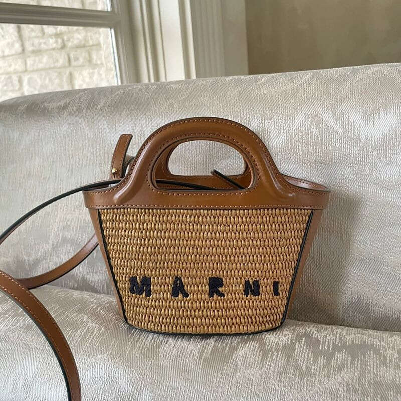 Women Handbag Large Capacity Handbag Bags Mani Fashion Straw Ing Beach New Women S Woven Hand Held Vegetable Basket Shoulder Messenger Bag