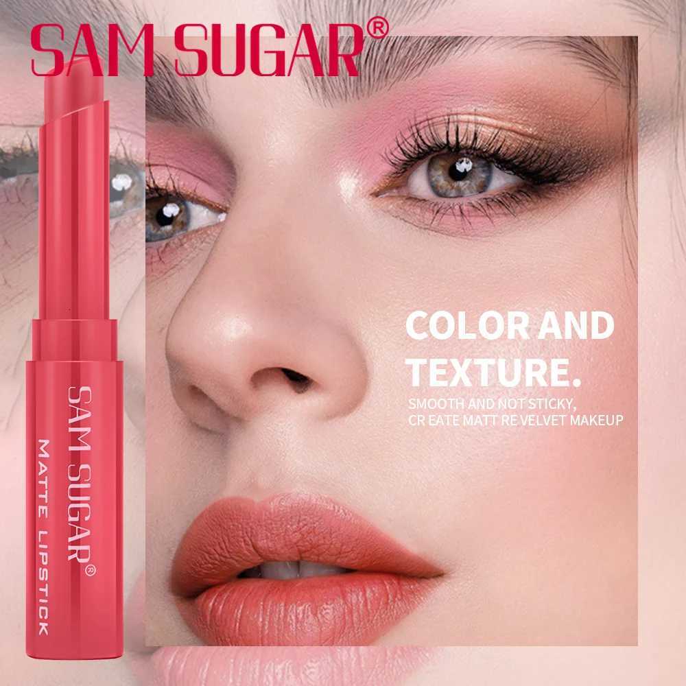 6Color Waterproof Lipstick Pen Velvet Matte LongLasting with Angled Rotating Design for Smooth Moisturized Lips W251027