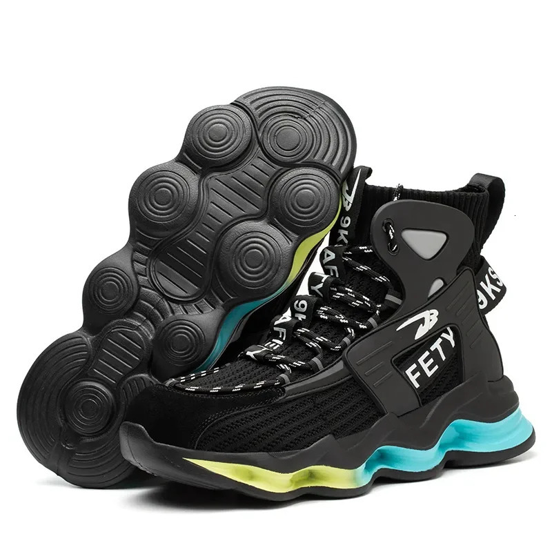 Men Work Safety Shoes Antipuncture Working Sneakers Male Indestructible Work Shoes Steel Toe Lightweight Men Shoes Safety Boots 251023
