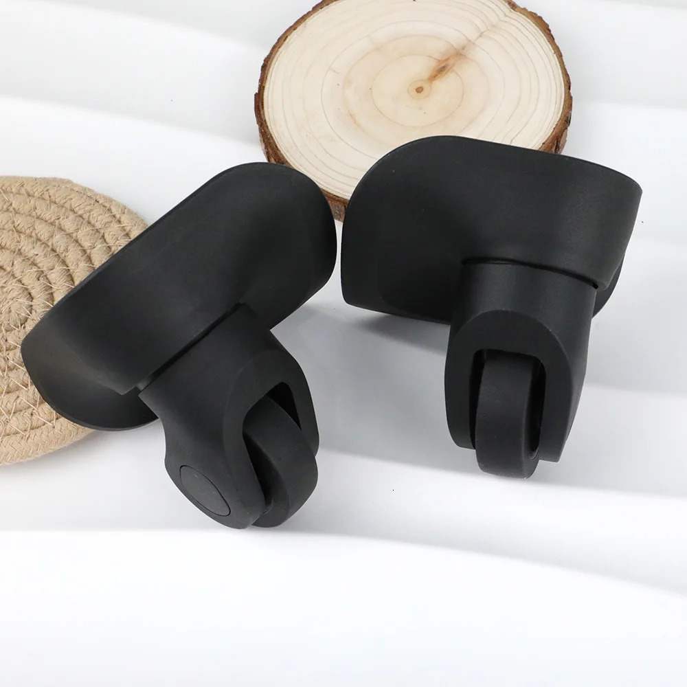 1 Pair Replacement Luggage Wheels For Suitcases Silent Luggage Spinner Caster A08 Rubber Wheels High Quality Trolley Accessories 251027