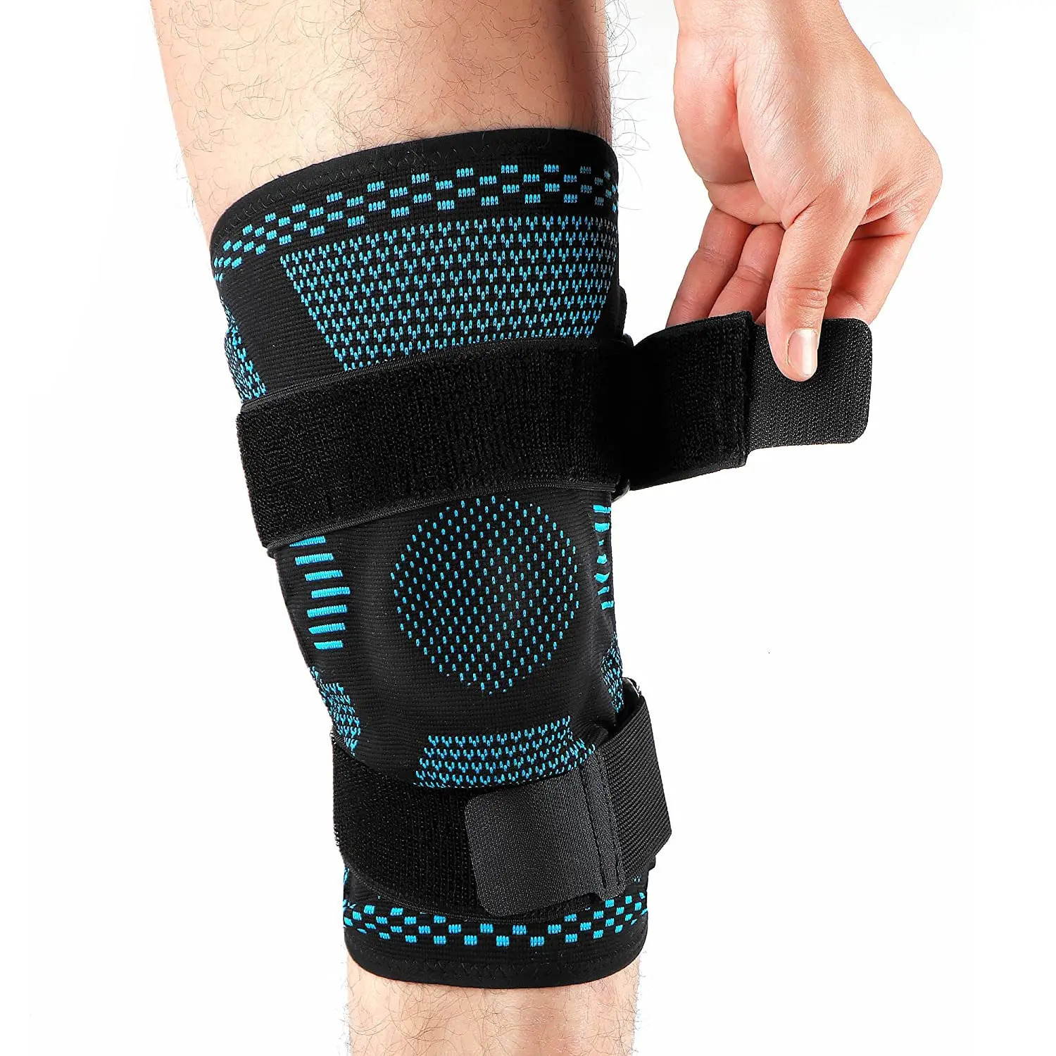 Sports Knee Pads for Knee Pain Meniscus Tear Injury Recovery with Side Stabilizers Patella Gel Knee Support Compression Sleeve 251023