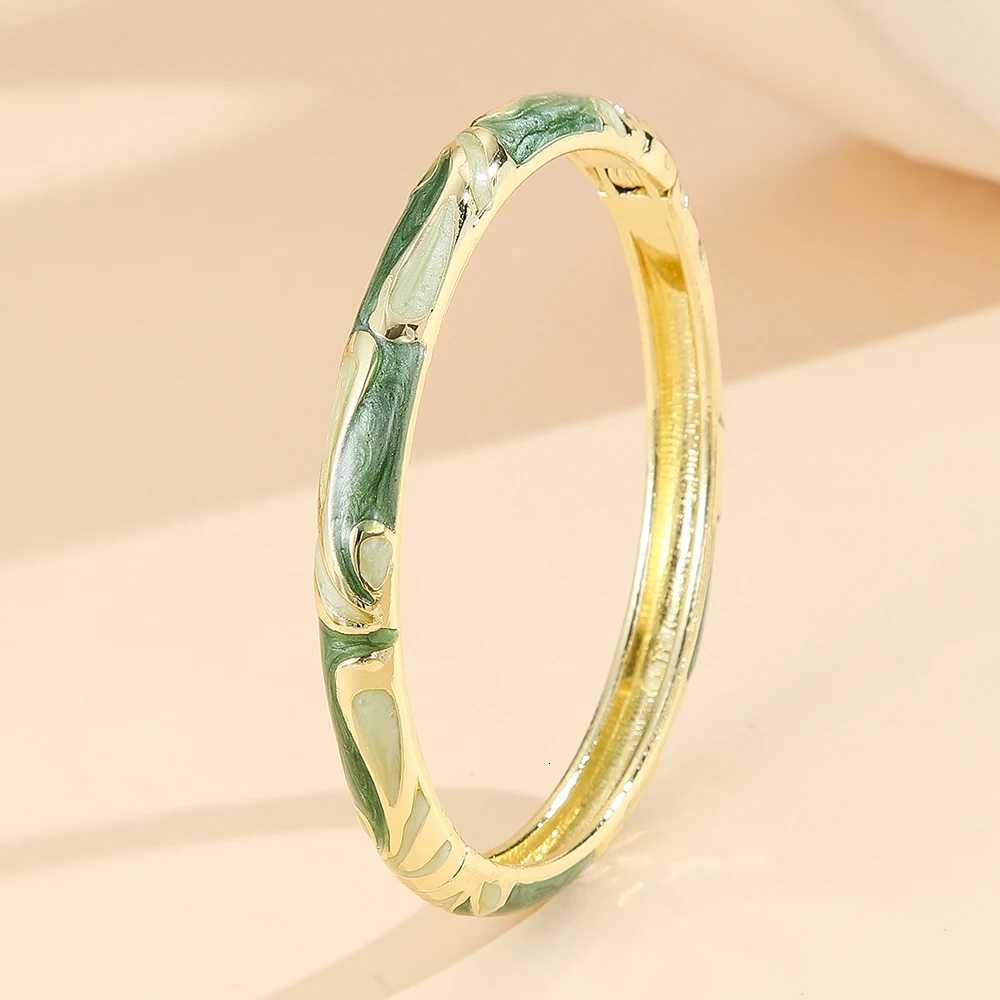Fashion sty gold plated enamel cloisonne bracet bang jewelry gift it for girls wenW251027