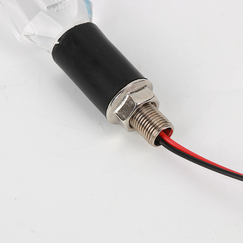 LED Crystal Turn Signal Motorcycle Electric Vehicle Modified Light 12V Universal