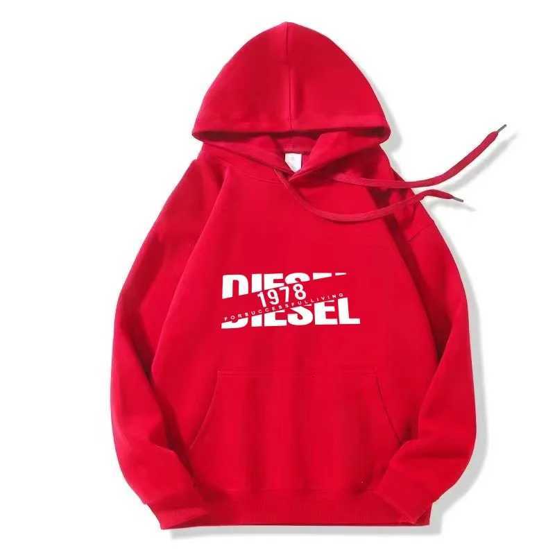 New autumn and winter fashion casual sports unisex hooded cotton hoodie trendy letter print W251027