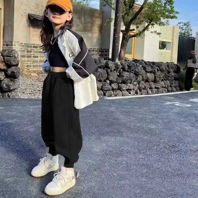 Girls Padded Warm Sweatpants Winter Boys Thicken Pants Children Plush Velvet Trousers Teenager Casual Snow Clothes 414 YearsT251027