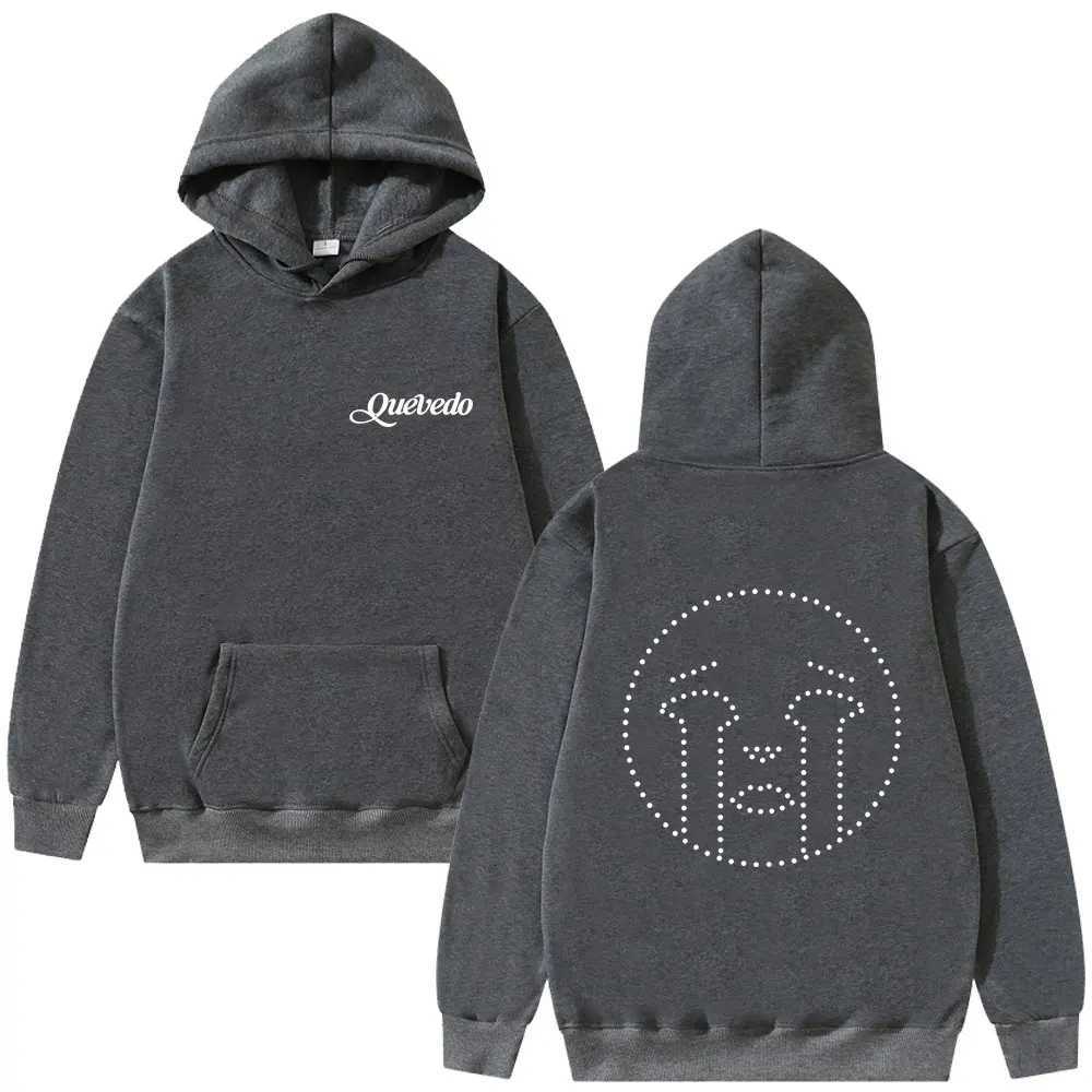 Rapper Quevedo Buenas Noches hoodie men retro casual hoodie men hiphop fashion trendy hoodie W251027