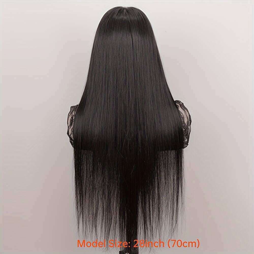 360 Full Lace Front Straight Pre Plucked With Baby 180% Density Human Hair Wigs For Woman Natural Color Can Make Ponytail And Bun