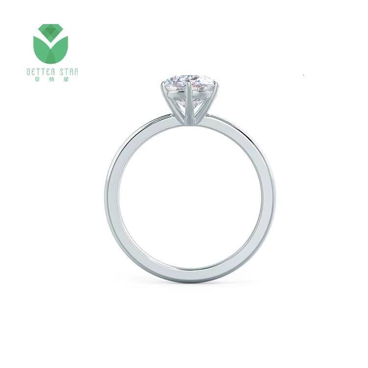 Fine Jewelry Diamond Eternity Ring Lab Created Diamond Rings Real Diamond Rings for Women