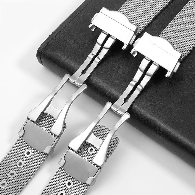 20mm Chain Watch Accessories Strap For 007 Diver 300 Watch Band High Qualit Replace Milanese Stainless Bracelet 251027