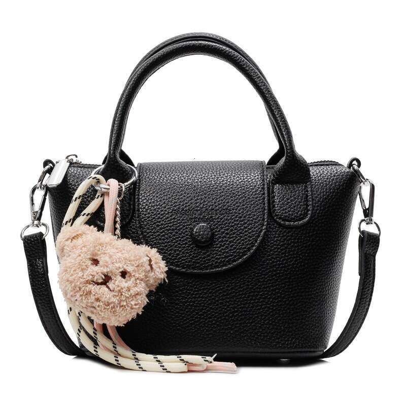 Spring Summer New High-End Fashion Litchi Texture Handbag for Women Elegant Versatile Stylish Commuter Crossbody Bag
