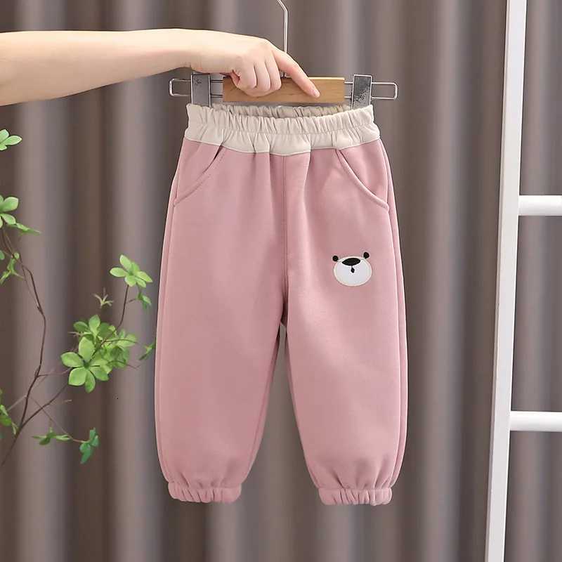 New Autumn Winter Baby Girls Clothes Kids Trousers Children Boys Thick Pants Fashion Toddler Cartoon Costume Infant SportswearT251027
