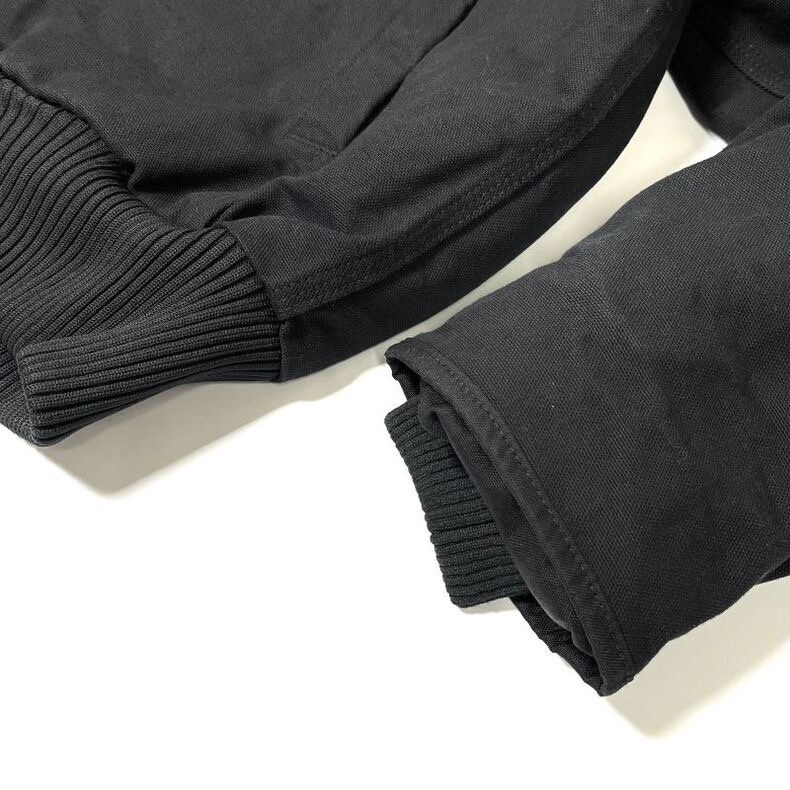 Designer Men's Jackets Heavyweight embroidery 100% cotton Thick Men Canvas Work Jacket Carharretshoddie top quality With Mesh Lining work coat ja