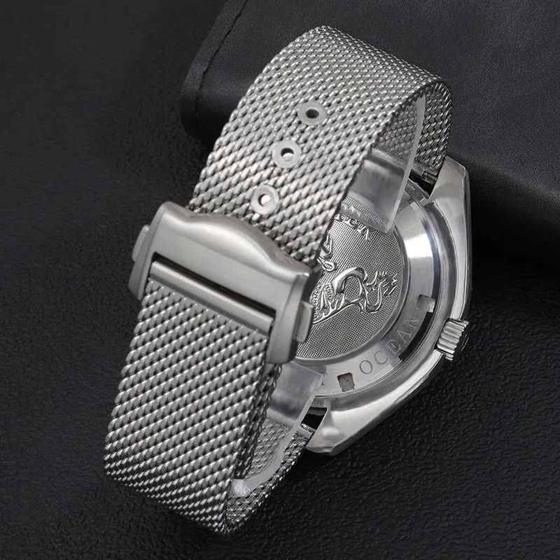 20mm Chain Watch Accessories Strap For 007 Diver 300 Watch Band High Qualit Replace Milanese Stainless Bracelet 251027