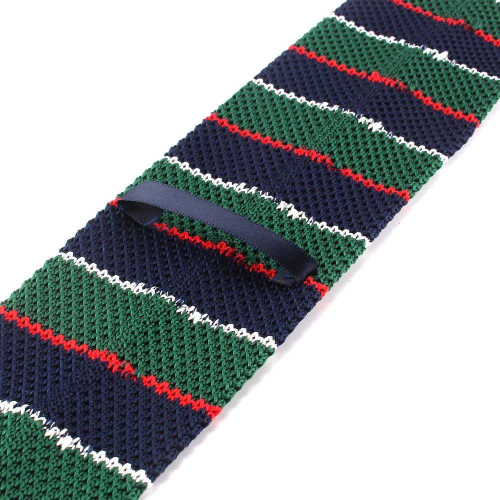 Knit Ties Casual Skinny Necktie For Party Boys Girls Knitted Striped Neck Tie Wedding Necktie For Groom Neck Wear For Men 251022