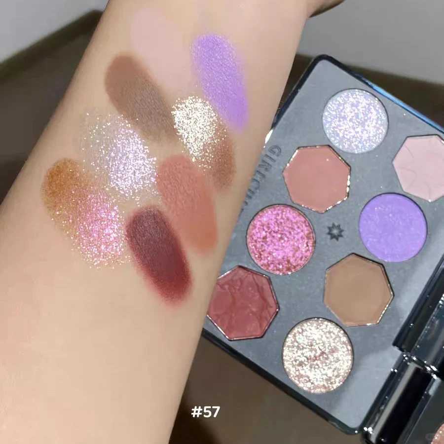 Girlcult 8 Color Eyeshadow Palette Smoky Neutral Duochrome Long Lasting Highly Pigmented Matte Shimmer Makeup for Daily GlamXJ251027
